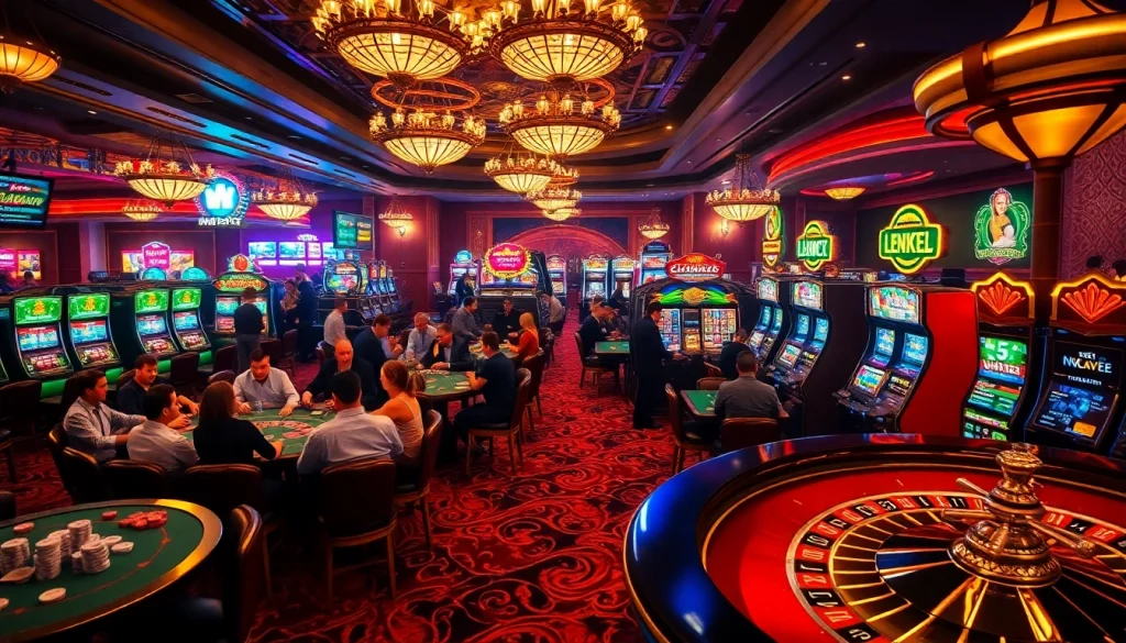 Experience exciting gameplay at https://mm88.vin/ with vibrant slot machines and intense poker action.